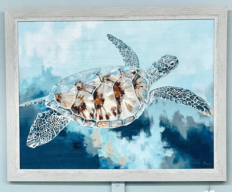 Over the Reef - Coastal Art - Extra Large