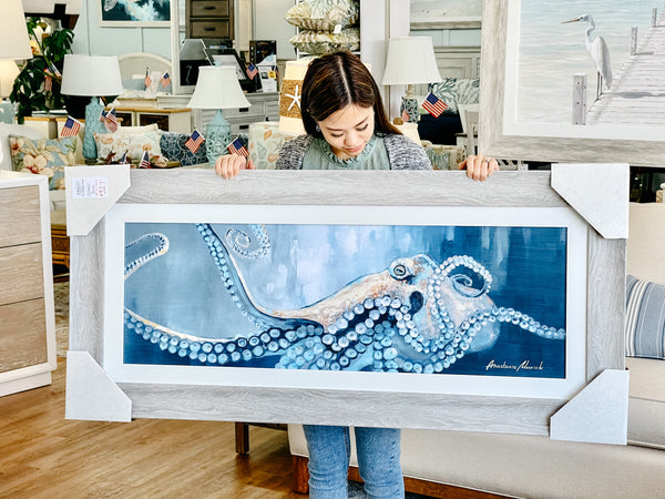 Octo Deux - Coastal Art - Large