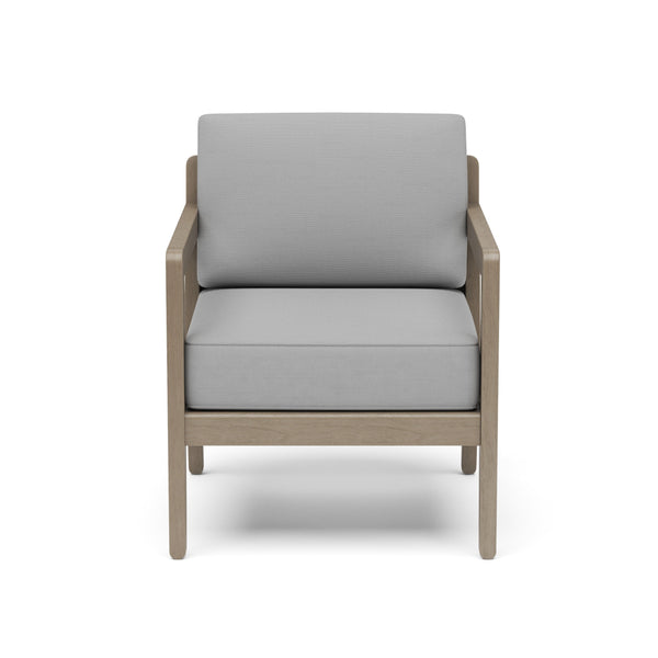 Sustain - Outdoor Lounge Armchair - Gray, Dark - 31"