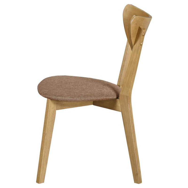 Elowen - Wood Dining Side Chair (Set of 2) - Light Walnut