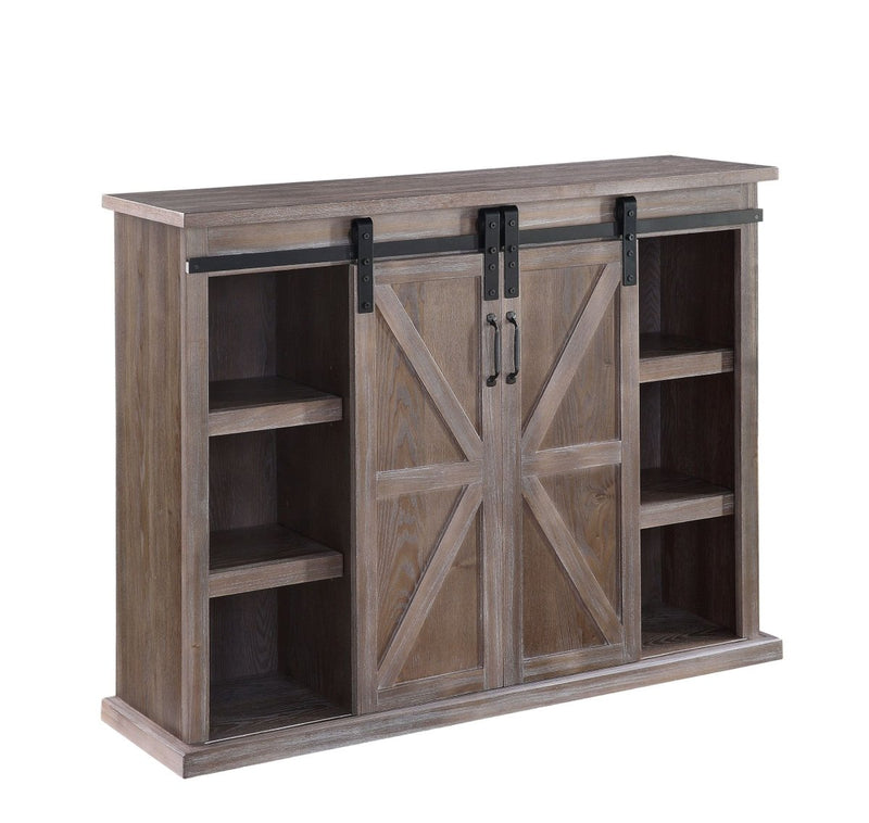 ACME Orabella TV Stand, Rustic Natural 91614 - Atlantic Fine Furniture Inc