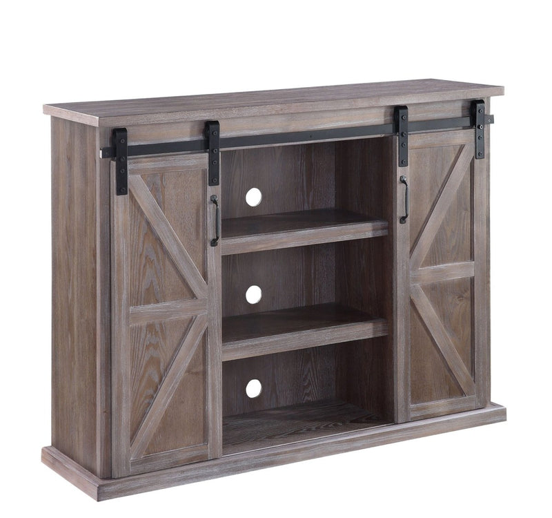 ACME Orabella TV Stand, Rustic Natural 91614 - Atlantic Fine Furniture Inc