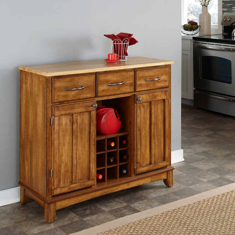 Hampton - Buffet - Natural Wood Top