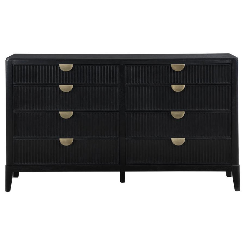 Brookmead - 8-Drawer Dresser - Black