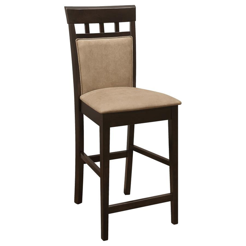 Gabriel - Closed Back Counter Chair (Set of 2) - Cappuccino - Atlantic Fine Furniture Inc