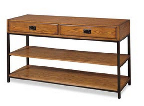 Modern Craftsman - Media Console - Brown, Light - 12.75"