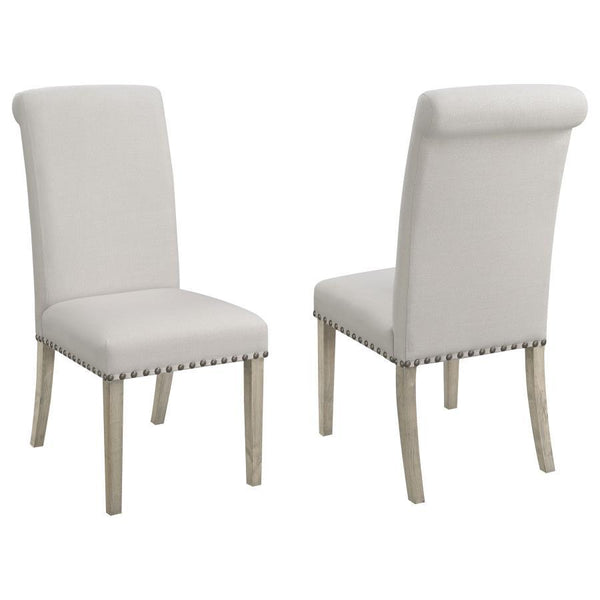 Salem - Fabric Upholstered Dining Side Chair (Set of 2) - Beige