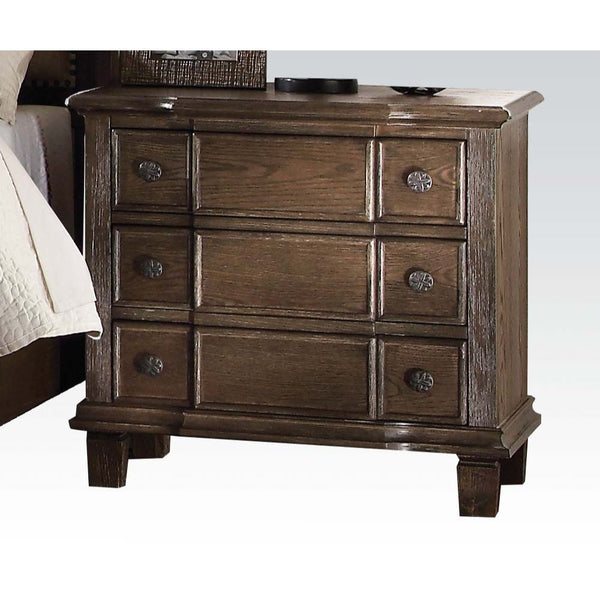 Baudouin - Nightstand - Weathered Oak