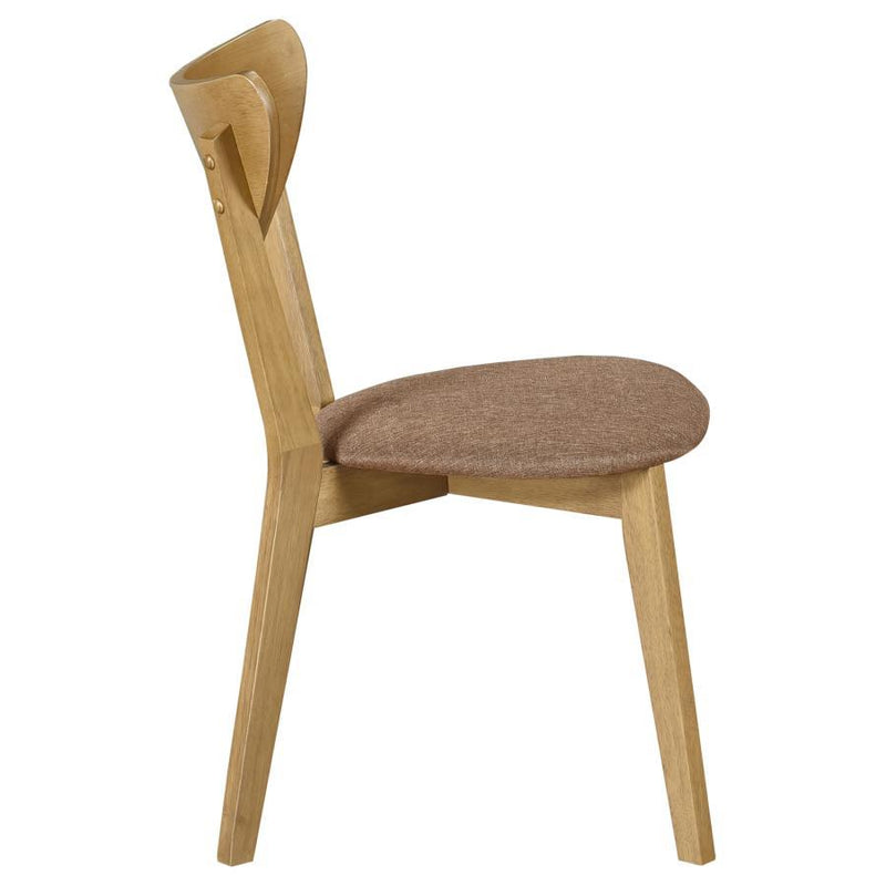 Elowen - Wood Dining Side Chair (Set of 2) - Light Walnut