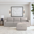 Flex - Sofa with Standard Arm and Storage Ottoman