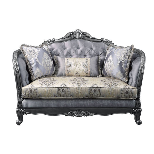 Ariadne - Loveseat - Fabric & Platinum