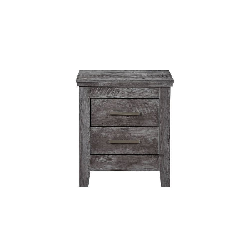 Vidalia - Nightstand - Rustic Gray Oak