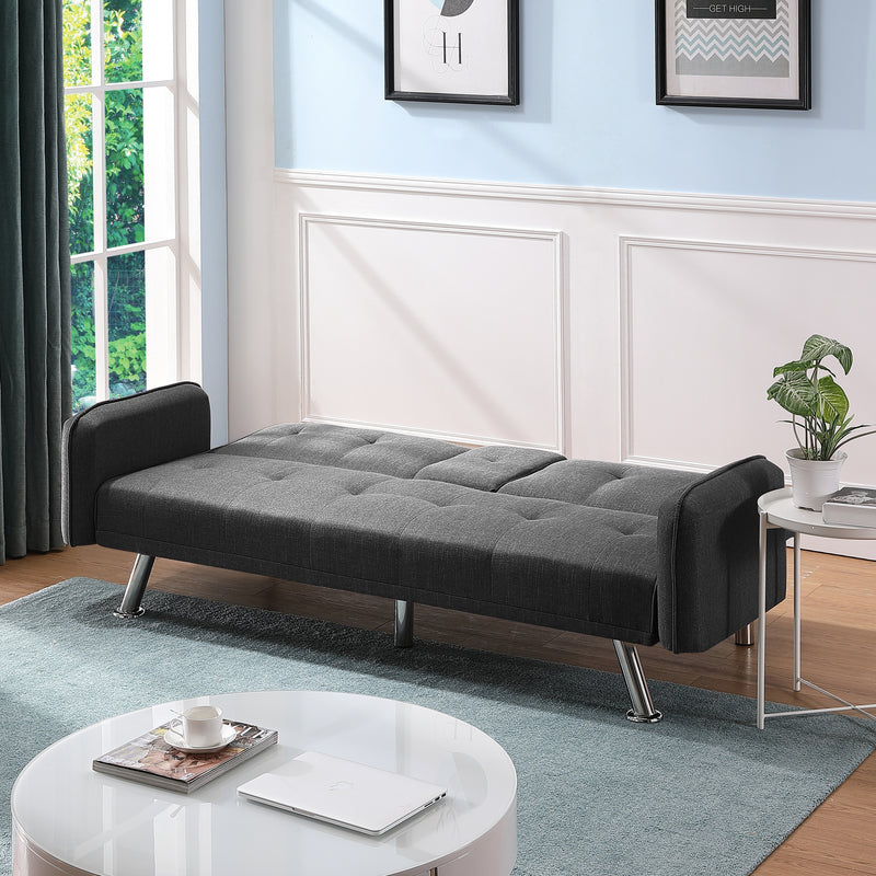 SLEEPER SOFA DARK GREY(same as W22339668。Size difference, See Details in page.)