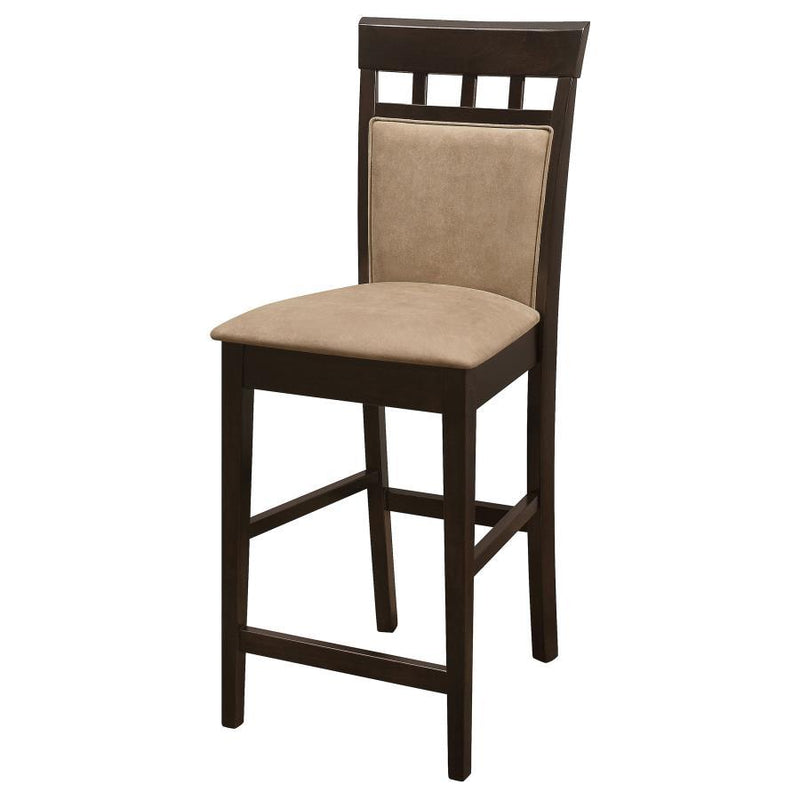 Gabriel - Closed Back Counter Chair (Set of 2) - Cappuccino - Atlantic Fine Furniture Inc