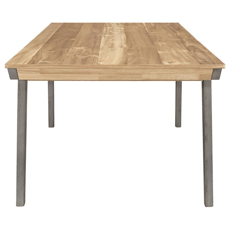 Nogales - Rectangular Wood Dining Table - Coastal Gray