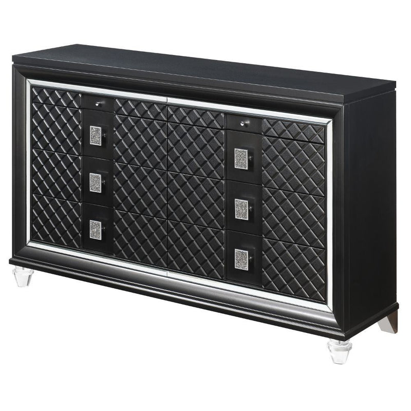 Sawyer - Dresser - Metallic Gray